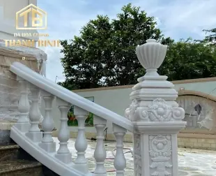 Lan Can Đá Nguyên Khối Tại Vũng Tàu – Nâng Tầm Giá Trị Kiến Trúc Ngoại Thất